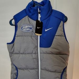 Women's Nike Florida Gators Puff Vest NWT SZ XS